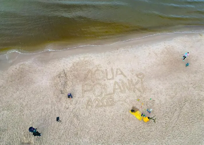 Polanki Aqua Z Bezplatnym Basenem, Bawialnia, Parkingiem I Fitness Lägenhet *